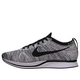 Кроссовки flyknit racer Nike, белый 526628-101 | white/black-volt