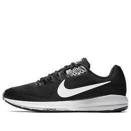 Кроссовки air zoom structure 21 Nike, черный 904695-001 | black/white-wolf grey-cool grey
