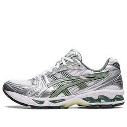 Кроссовки гель каяно 14 Asics, серебряный 1201a019-107 | silver/green