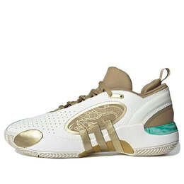Кроссовки Дон выпуск №5 Adidas, белый ih7517 | core white/matte gold/halo gold