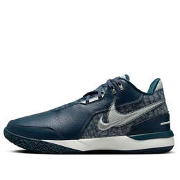 Кроссовки zoom lebron nxxt gen ampd ep Nike, синий fj1567-400 | navy/green