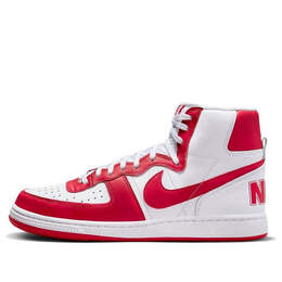 Кроссовки терминатор высокие Nike, белый fj4454-100 | white/university red