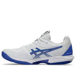 Кроссовки solution speed ff 3 теннисные кроссовки Asics, белый 1041a438-100 | white/blue