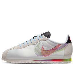 Кроссовки Кортес Nike, белый dr5491-100 | white/multi color