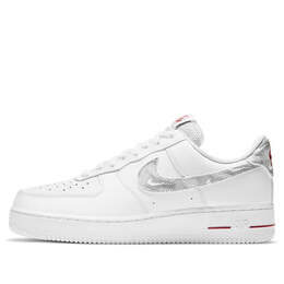 Кроссовки air force 1 низкие Nike, белый dh3941-100 | white/red/black