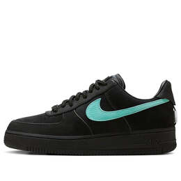 Кроссовки air force 1 low sp Nike, черный dz1382-001 | black/tiffany blue
