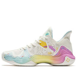 Кроссовки ударная волна 4 Anta, белый 112321106s-1 | white/yellow/pink/blue