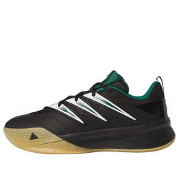 Кроссовки lillard dame сертифицированные 2 низкие Adidas, черный ji1428 | black/green/gum
