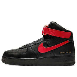 Кроссовки x 1017 alyx 9см air force 1 высокие Nike, черный cq4018-004 | black/red