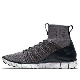 Кроссовки Nike Flyknit Mercurial, серый 805554-004 | dark grey/silver-black-summit