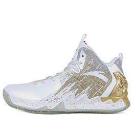 Кроссовки клэй томпсон 2 Anta, белый 11731101-5 | white/gold
