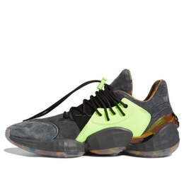 Кроссовки daniel patrick x harden vol. 4 Adidas, серый fy2790 | gray/green/black