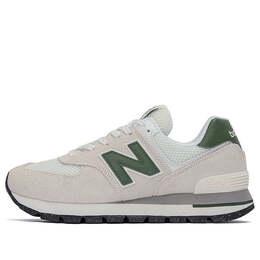 Кроссовки 574 New Balance, белый ml574dug-d | creamy white green