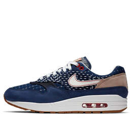 Кроссовки denham x air max 1 Nike, синий cw7603-400 | blue