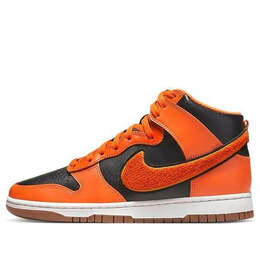 Кроссовки данк высокие Nike, черный dr8805-002 | black/orange