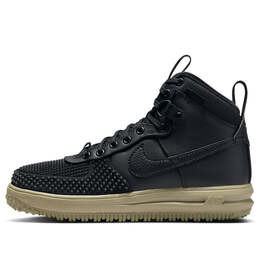 Кроссовки lunar force 1 duckboot Nike, черный dz5320-001 | black/black/neutral olive
