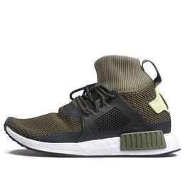 Кроссовки nmd_xr1 зимние средние Adidas, зеленый cq3074 | olive cargo/night cargo/umber