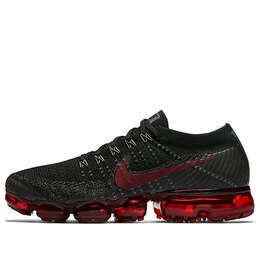 Кроссовки air vapormax Nike, черный 849558-013 | black/varsity red