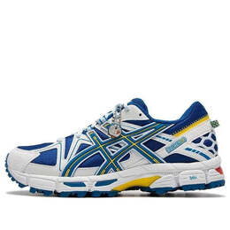 Кроссовки гелевые кахана 8 Asics, белый 1013a137-400 | white/blue