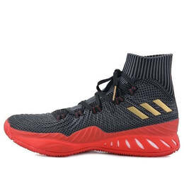 Кроссовки 2017 primeknit Adidas Crazy, черный cq1395 | black