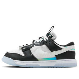 Кроссовки air dunk remastered Nike, белый fj7067-114 | white/white-ice blue-black-lt menta-saturn gold