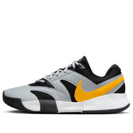 Кроссовки Court Lite 4 Nike, черный fd6574-005 | black/wolf grey/white/laser orange