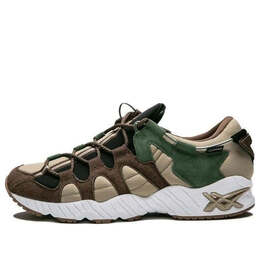 Кроссовки beams x gel mai gtx Asics, коричневый h8p0q-0279 | brown/green