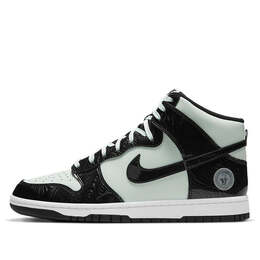 Кроссовки данки высокие se Nike, зеленый dd1398-300 | barely green/black/white