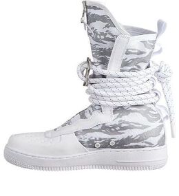 Кроссовки sf air force 1 высокие Nike, белый aa1130-100 | white