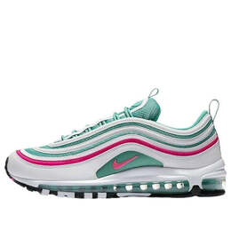 Кроссовки air max 97 Nike, белый 921826-102 | white/pinkred/green/black