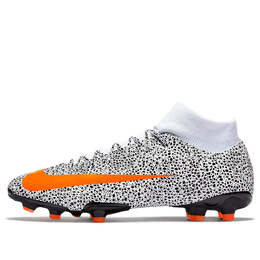 Кроссовки cr7 x mercurial superfly 7 academy mg Nike, белый cz5853-180 | white