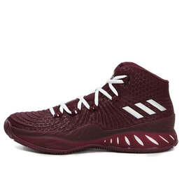 Кроссовки 2017 Adidas Crazy, красный by3772 | red/white