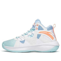 Кроссовки шокируют игру 2 высокие туфли Anta, белый 112211620s-6 | white/blue/orange