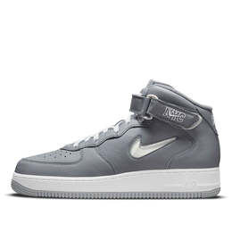 Кроссовки air force 1 mid jewel qs Nike, серый dh5622-001 | cool grey/white/metallic silver