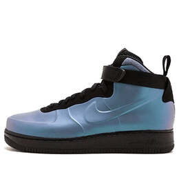 Кроссовки air force 1 foamposite Nike, черный ah6771-002 | black/bluepurple