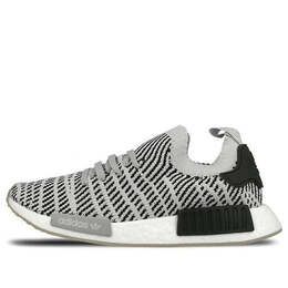 Кроссовки nmd_r1 stlt primeknit Adidas, серый cq2387 | grey/black
