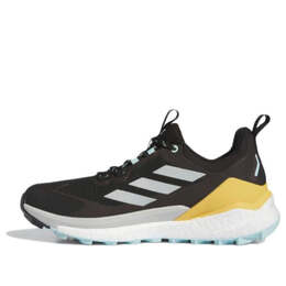 Кроссовки terrex free hiker 2.0 low gore tex Adidas, черный ig5460 | core black/wonder silver/semi flash aqua