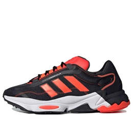 Кроссовки ozweego Adidas, черный h04536 | core black/cloud white/solar red