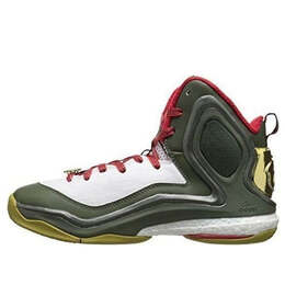 Кроссовки d rose 5 boost Adidas, зеленый c76493 | green/yellow