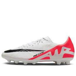 Кроссовки air zoom vapor 15 academy fg Nike, белый dj5632-600 | white/black/neon orange