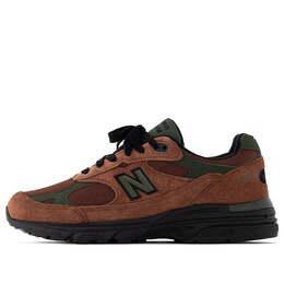 Кроссовки x aime leon dore 993 сделано в сша New Balance, коричневый mr993ald | brown