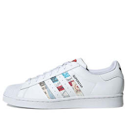 Кроссовки оригинальные суперзвезды обувь Adidas, белый gy9023 | white