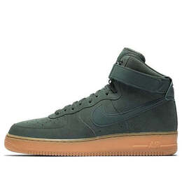 Кроссовки air force 1 high 07 lv8 замша Nike, зеленый aa1118-300 | green/