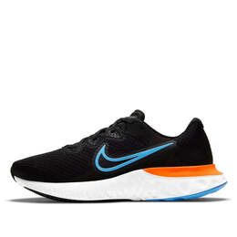 Кроссовки renew run 2 Nike, черный cu3504-007 | black/gray/orange/blue