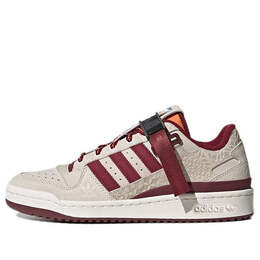 Кроссовки форум низкий Adidas, бежевый gx8866 | cream/white/red