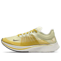 Кроссовки zoom fly sp Nike, желтый aj9282-300 | yellow/white