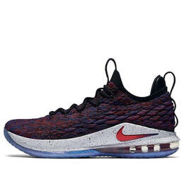 Кроссовки lebron 15 низкие Nike, красный ao1755-900 | red/blue/black/white
