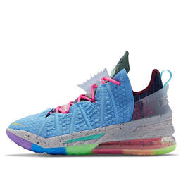 Кроссовки lebron 18 ep Nike, синий dm2814-400 | blue