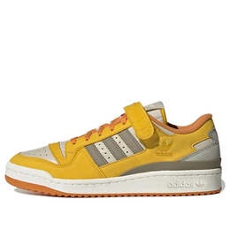 Кроссовки оригиналы форум 84 низкий фруктовый пунш цитрусовый Adidas, коричневый gx4541 | light brown/yellow/dark brown