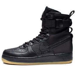 Кроссовки sf air force 1 Nike, черный 864024-001 | black/gum
